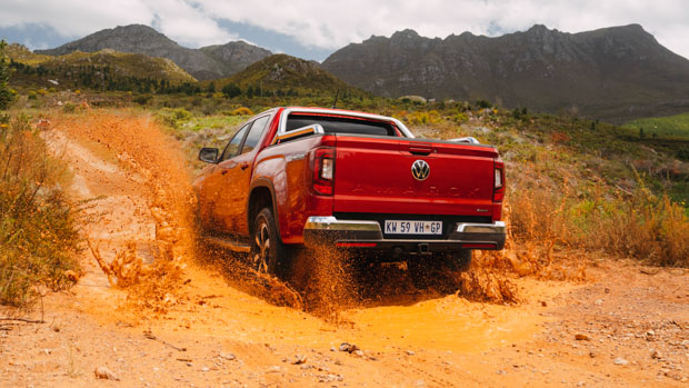 Volkswagen Amarok Style (Aus) 2023 rear mud