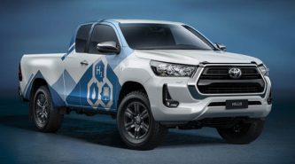 Toyota Hilux 2023: hydrogen fuel cell version being developed in the UK