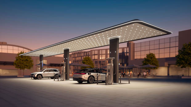 Mercedes-Benz charging station 3/4 image 2023