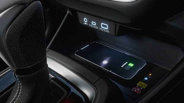 2023 Subaru Crosstrek side profile wireless phone charger