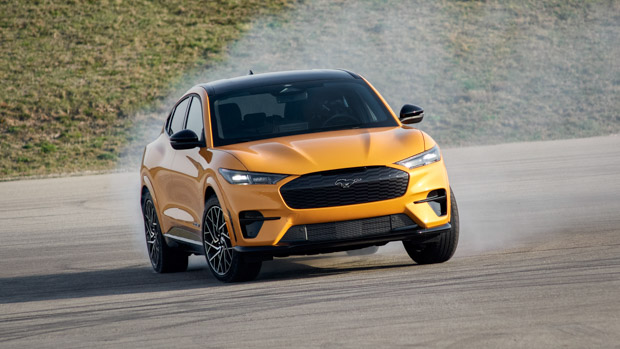 Ford Mustang Mach-E GT 2022 front drift