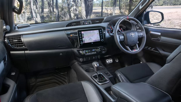 2023 Toyota Hilux GR Sport interior