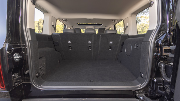 GWM Tank 300 2023 seats boot