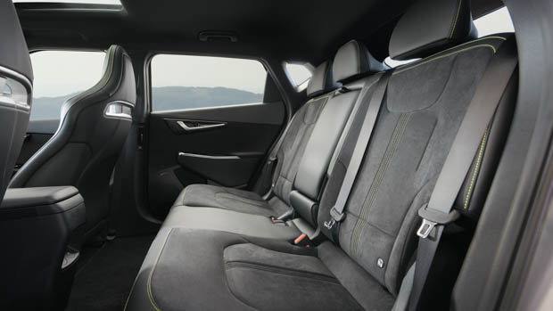 2023 Kia EV6 GT rear seats wide angle