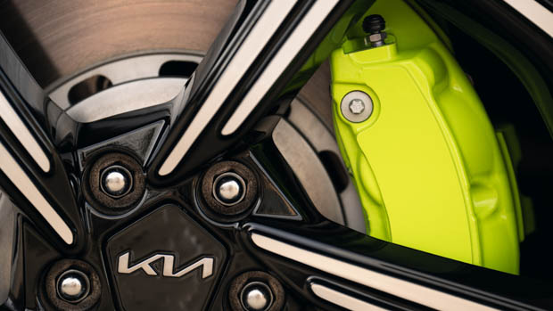 2023 Kia EV6 GT brake detail