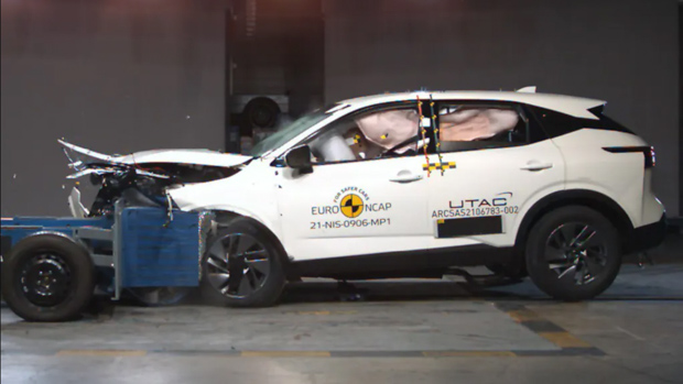 Nissan Qashqai crash test