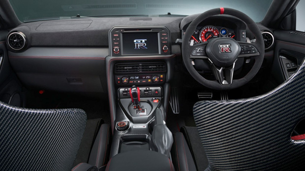 2024 Nissan GT-R interior