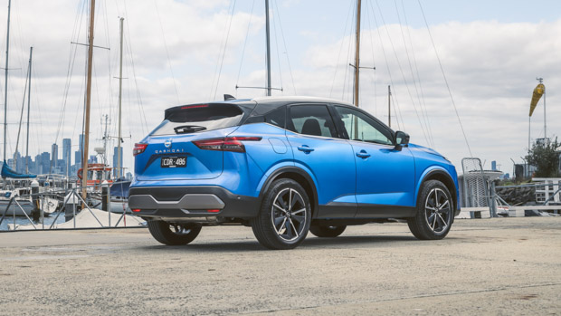 Nissan Qashqai Ti 2023 rear 3/4 static