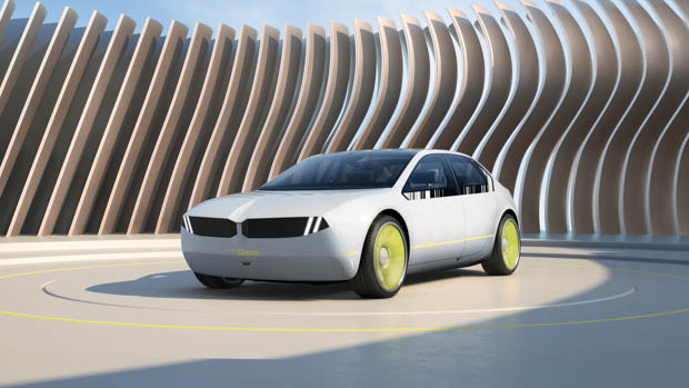 BMW I Vision Dee concept 2023 front 3/4 view