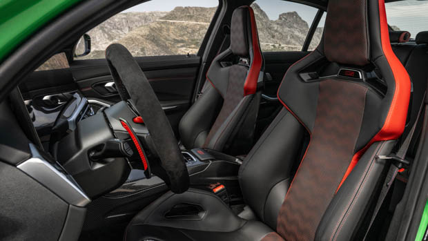 2023 BMW M3 CS front seats