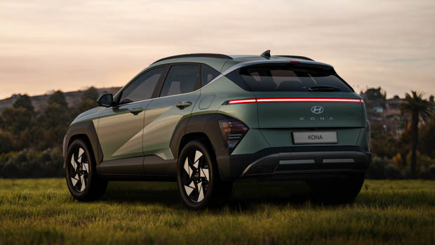2024 Hyundai Kona rear 3/4 static