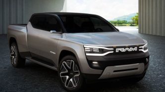 Ram reportedly gives dealers a look at new midsize electric ute to rival Volkswagen Amarok EV