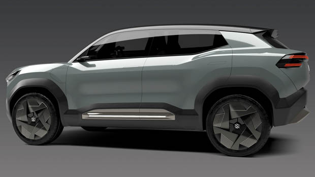 Suzuki eVX concept 2023 side profile