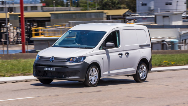 Volkswagen Caddy Cargo SWB TSI 2023 front driving