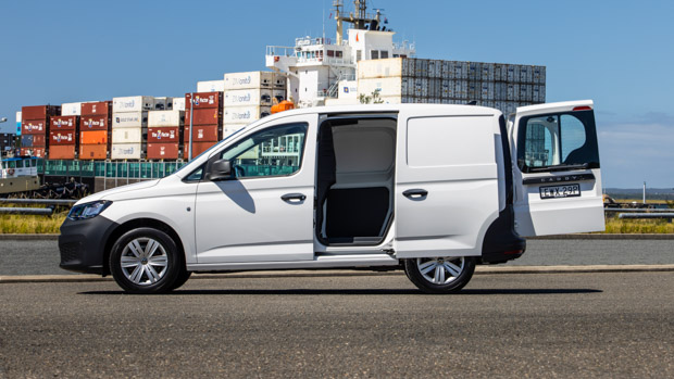 Volkswagen Caddy Cargo SWB TSI 2023 side exploded