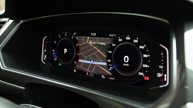 Volkswagen Tiguan Allspace 110TSI Life 2022 digital dash