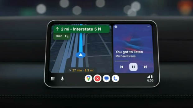 2023 Android Auto standard screen