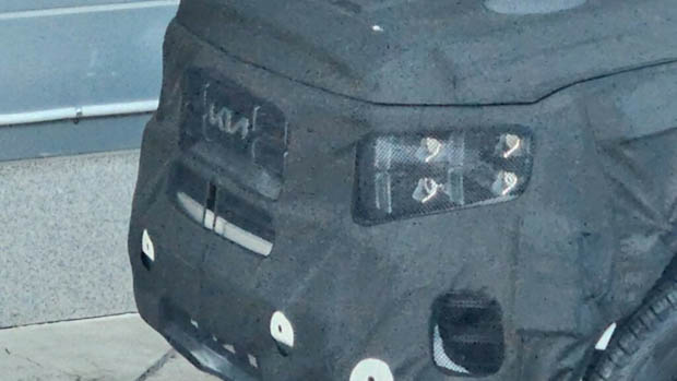 Kia ute 2023 front end close up