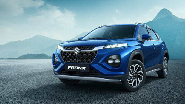Suzuki Fronx 2023 front 3/4 static wide