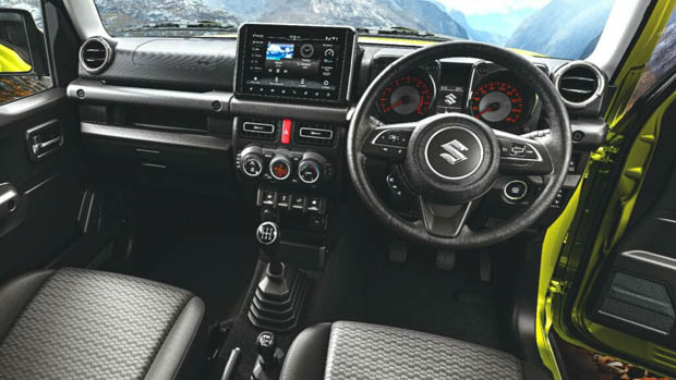 2023 Suzuki Jimny five-door interior