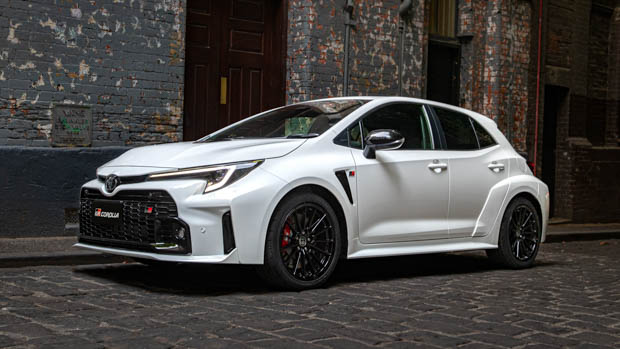 2023 Toyota GR Corolla GTS side angle