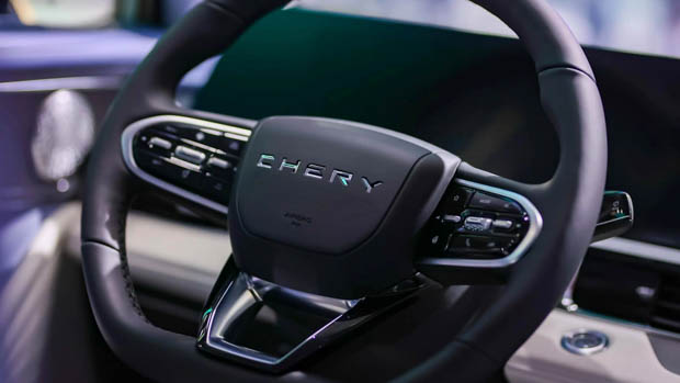 Chery Omoda 5 steering wheel with badge
