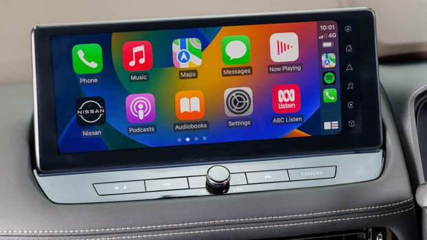 2023 Nissan X-Trail Ti-L E-Power Apple CarPlay centre touchscreen