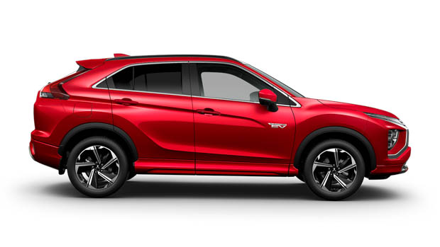 Mitsubishi Eclipse Cross Exceed PHEV side angle 2023