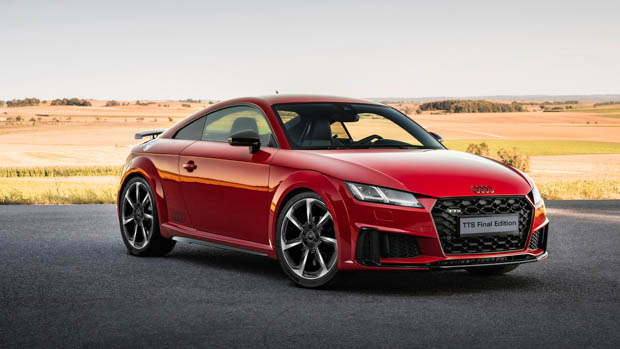2023 Audi TTS final edition front 3/4