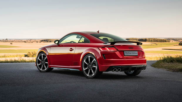 2023 Audi TTS remaining version rear 3/4