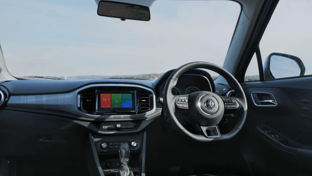 2022 MG MG3 Excite interior shot