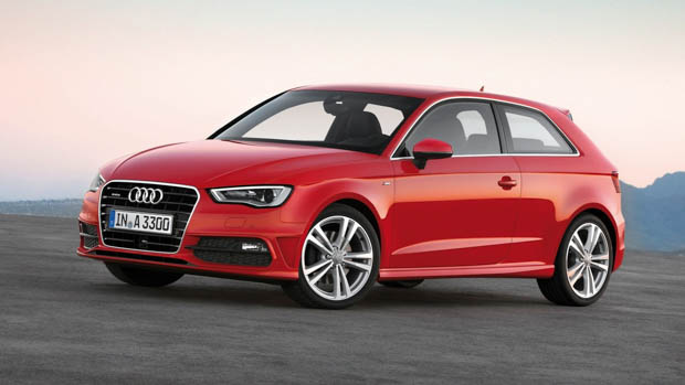 2012 Audi A3 red static