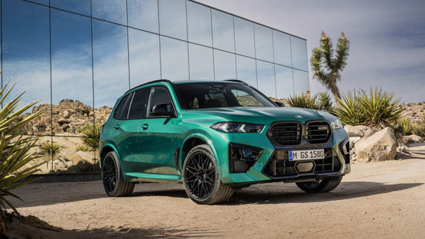 2023 BMW X5 M Competition front 3/4 static