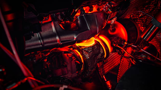 Bentley engine running hot