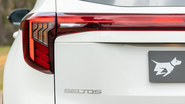 Kia Seltos GT-Line AWD 2022 badge