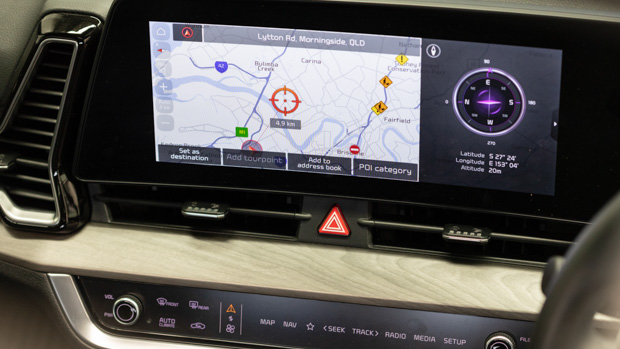 Kia Sportage GT-Line 1.6T 2023 touchscreen