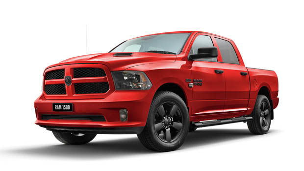 Ram 1500 red