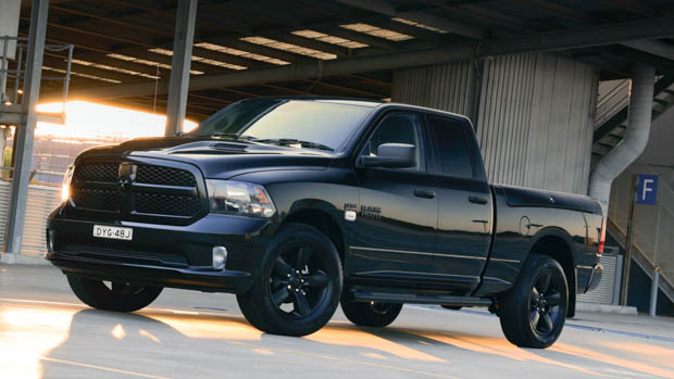 Ram 1500 Black Pack interior