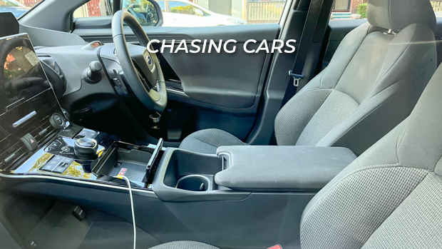 Subaru Solterra 2023 base model cloth interior