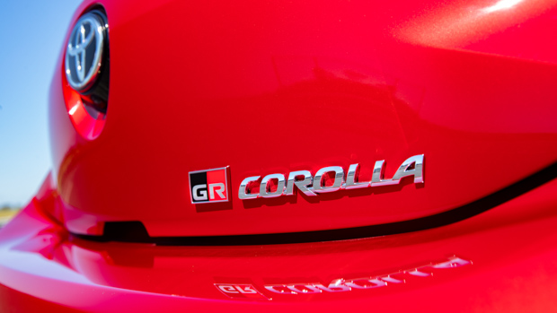 Toyota GR Corolla GTS 2023 badge