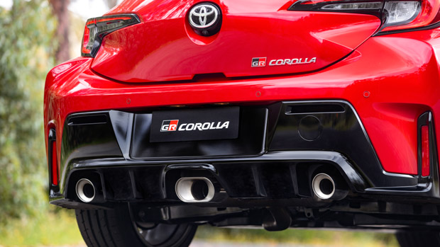Toyota GR Corolla GTS 2023 exhaust