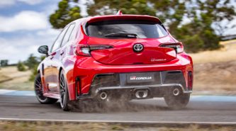 Toyota GR Corolla GTS 2023 review: drifting and track