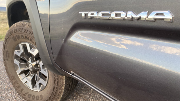 Toyota Tacoma 2023 badge
