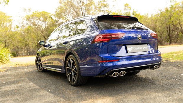 Volkswagen Golf R wagon 2022 rear close