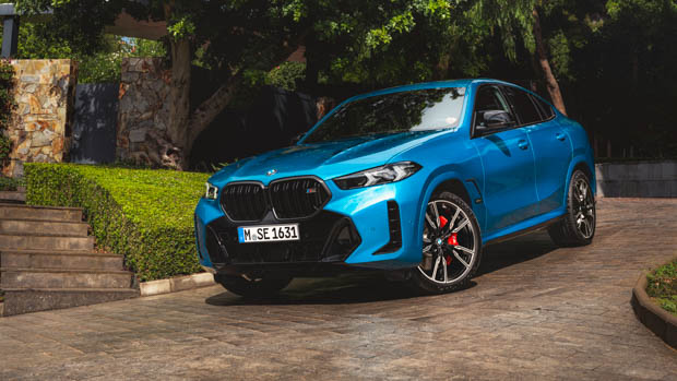 2023 BMW X6 LCI front 3/4