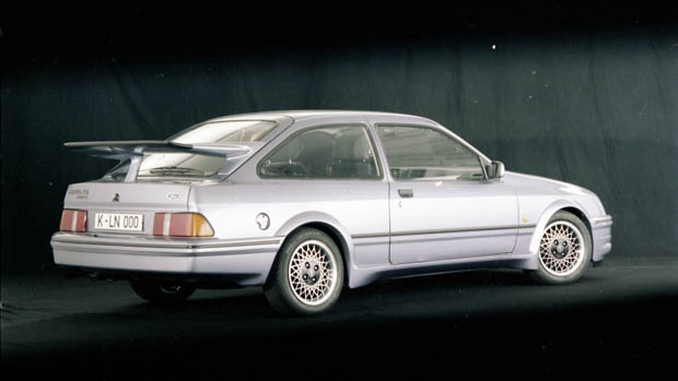 1986 Ford Sierra Cosworth rear 3/4 static