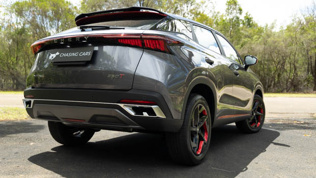 2023 Chery Omoda 5 rear 3/4 shot