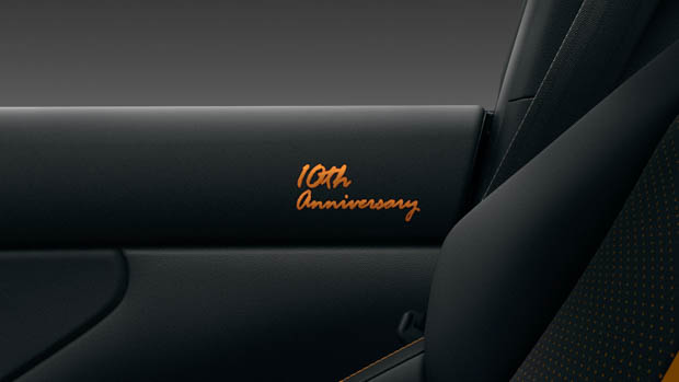 2023 Toyota GR86 10th Anniversary embossed logo