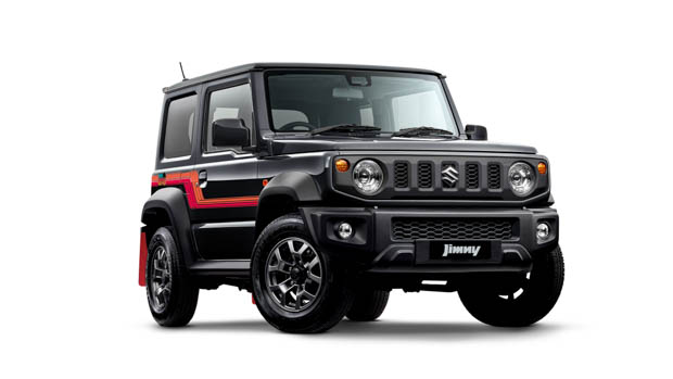 2023 Suzuki Jimny heritage edition front 3/4 static