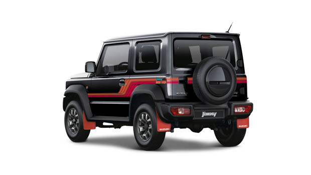 2023 Suzuki Jimny heritage edition rear 3/4 static